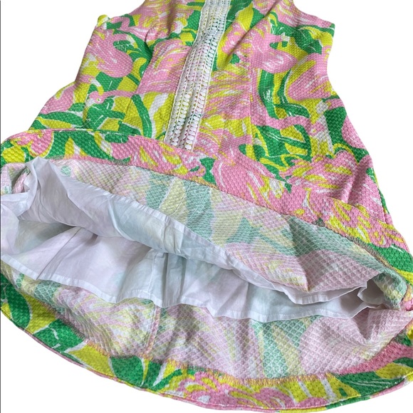 Lilly Pulitzer For Target Fan Dance Flamingo 20th Anniversary Shift Dress - Picture 7 of 16